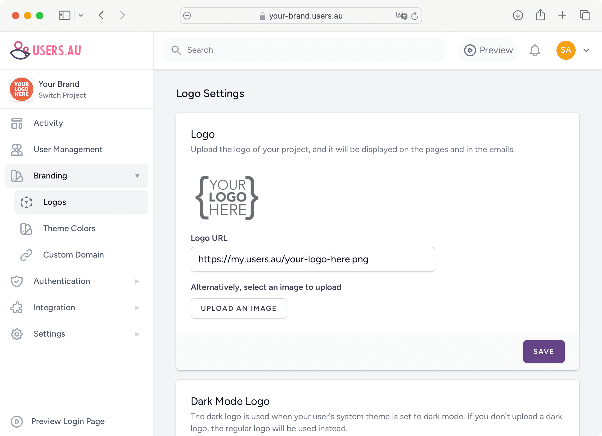 Branding & Customization